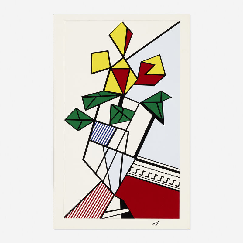 Roy Lichtenstein, ‘Flowers (Corlett III.46 )’, 1973, Print, Screenprint in colors, Commodity Gallery