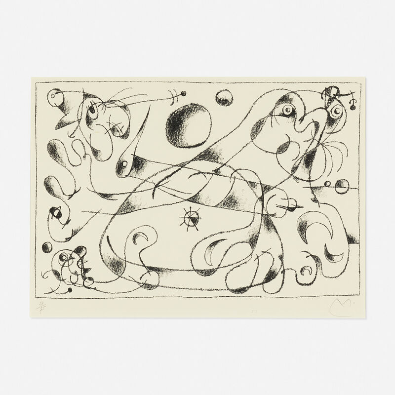 Joan Miró, ‘Ubu Roi’, 1966, Print, Lithograph on Arches, Rago/Wright/LAMA