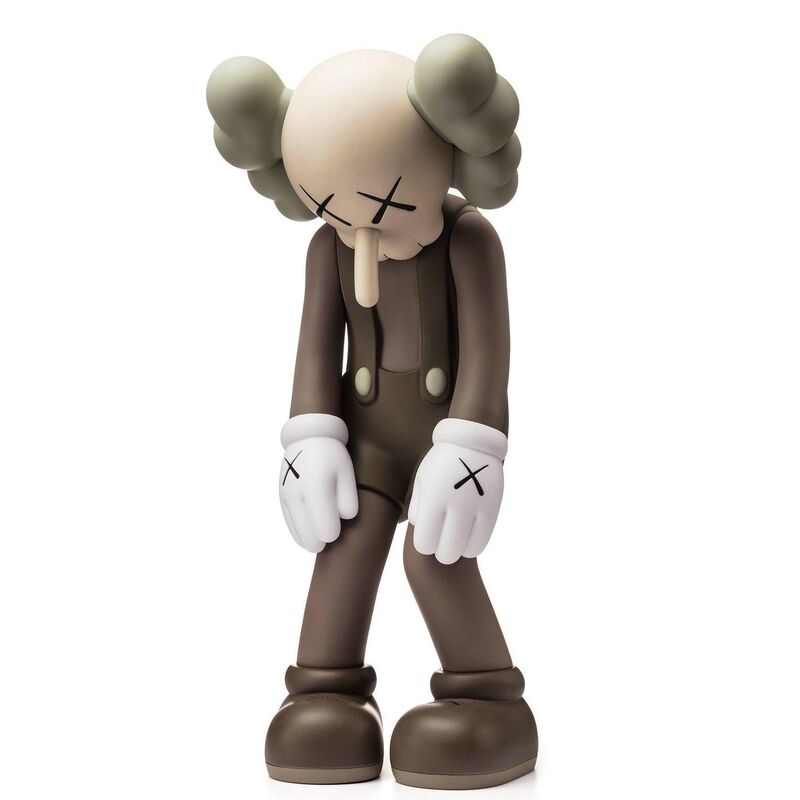 KAWS, ‘Small Lie (Brown)’, 2017, Sculpture, Painted cast vinyl multiple, RAW Editions Gallery Auction