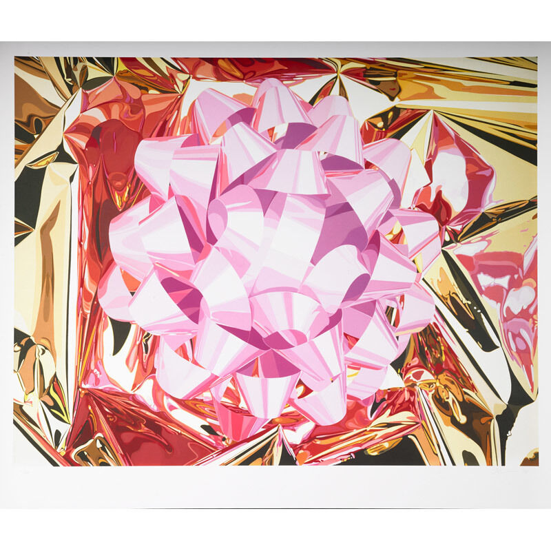 Jeff Koons, ‘Pink Bow from Celebration Series’, 2013, Print, Pigment print on Japanese paper, Rago/Wright/LAMA