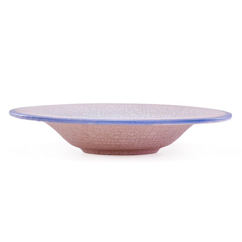 Glen Lukens, ‘Large Low Bowl, Pink, Blue and Turquoise Glazes, Los Angeles, CA’, Design/Decorative Art, Glazed Earthenware, Rago/Wright/LAMA