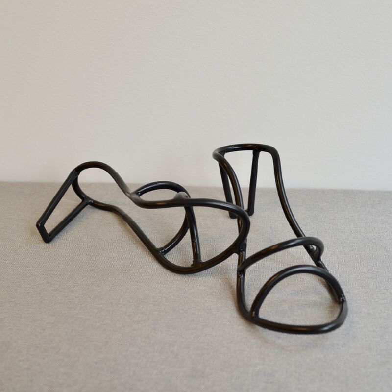 Anya Zholud, ‘Outline of Basic Happiness: Shoes #3’, 2018, Sculpture, Steel wire, welded and painted, Sapar Contemporary