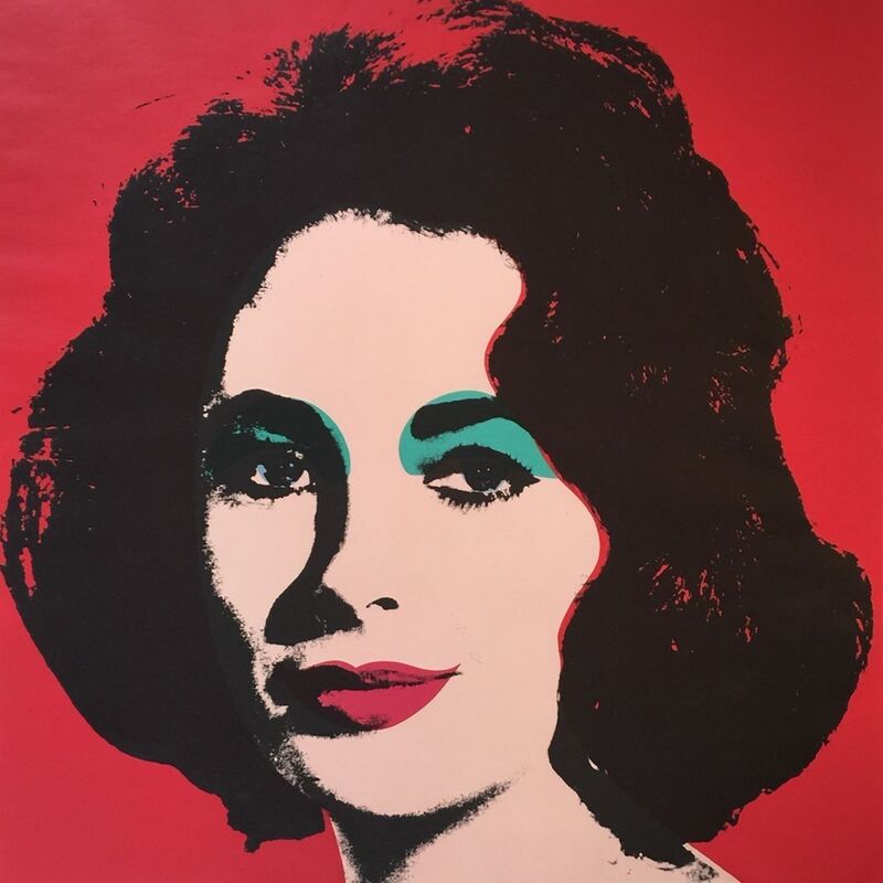 Andy Warhol, ‘Liz Taylor FS II.7’, 1964, Print, Offset lithograph on paper, ArtLife Gallery