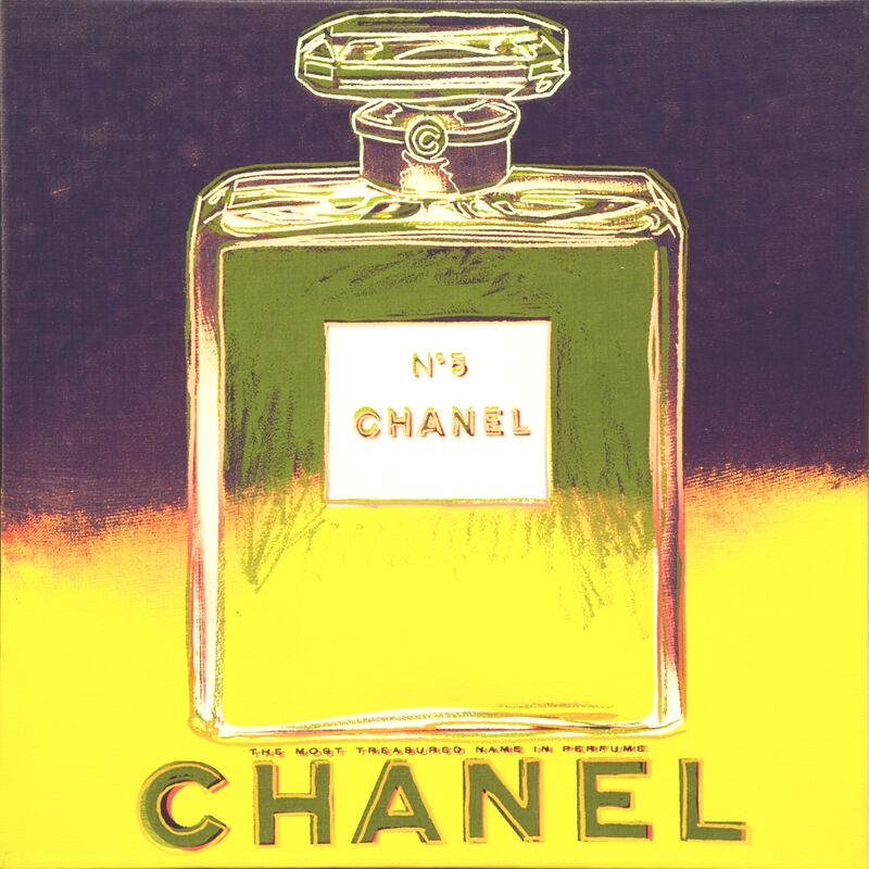 Andy Warhol, ‘Ads-Chanel’, 1985, Painting, Acrylic and silkscreen enamel on canvas, Collectors Contemporary