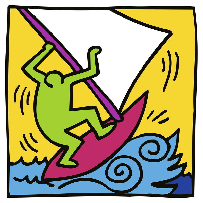 Keith Haring, ‘Sailboat ’, 2015, Reproduction, Pigment print on premium paper, Art Commerce