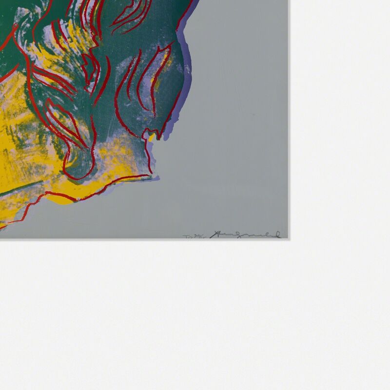 Andy Warhol, ‘Alexander The Great’, 1982, Print, Screenprint on paper, Rago/Wright/LAMA
