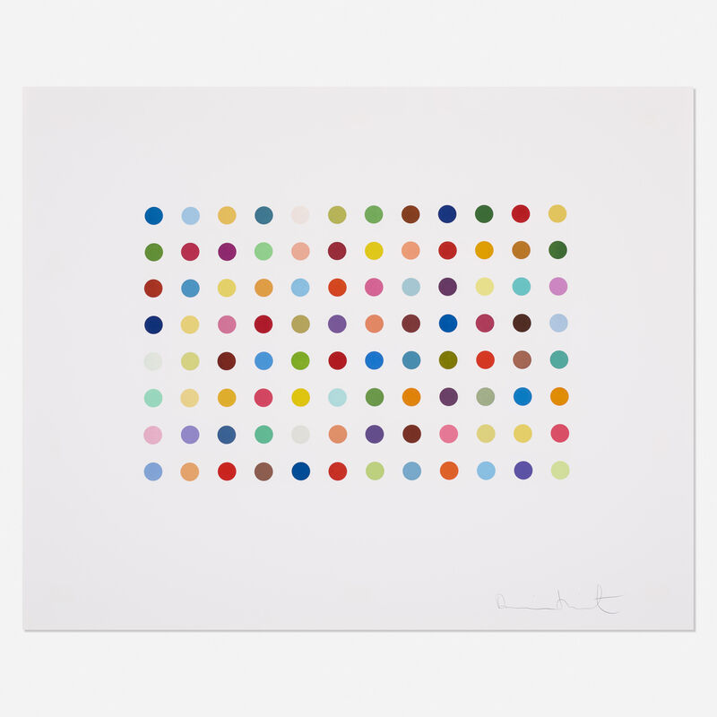 Damien Hirst, ‘Bromphenol Blue’, 2005, Print, Aquatint in colors on 350 gsm Hahnemuhle etching paper, Rago/Wright/LAMA
