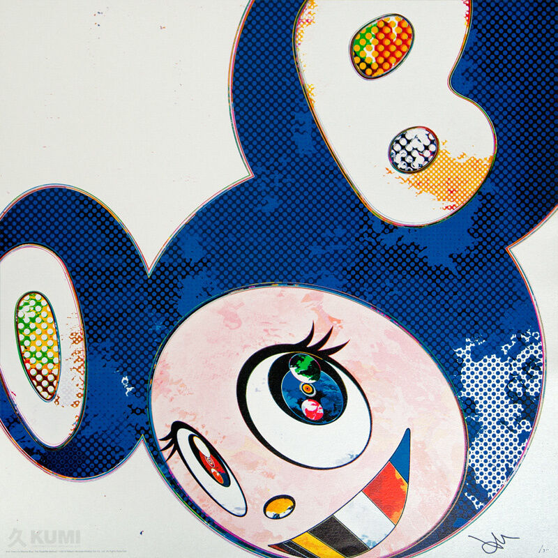 Takashi Murakami, ‘And Then x6 Marine Blue’, 2013, Print, Lithograph, Kumi Contemporary / Verso Contemporary
