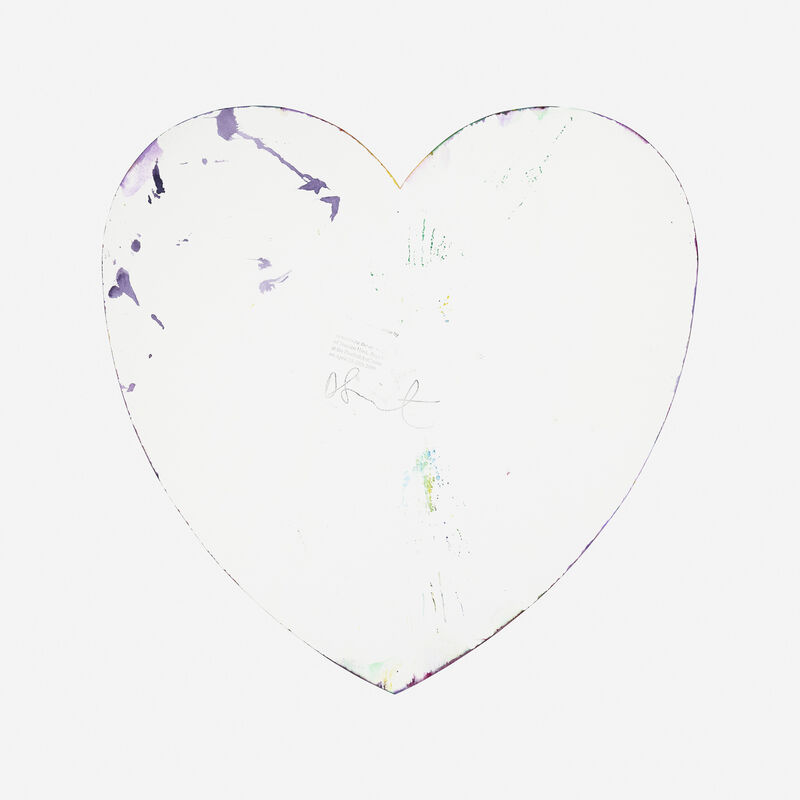 Damien Hirst, ‘Heart Spin Painting’, 2009, Drawing, Collage or other Work on Paper, Acrylic on paper, Rago/Wright/LAMA