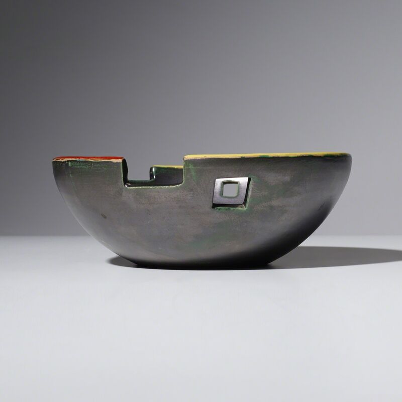 Ettore Sottsass, ‘Rare bowl’, 1958, Design/Decorative Art, Glazed earthenware, Rago/Wright/LAMA