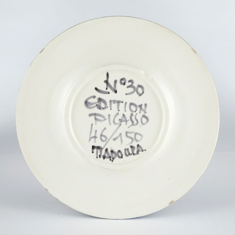 Pablo Picasso, ‘VISAGE NO. 30 (A.R. 464)’, 1963, Design/Decorative Art, Painted and partially glazed ceramic plate, Doyle