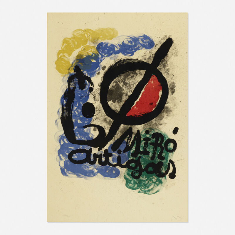 Joan Miró, ‘Affiche pour l'Exposition Miro-Artigas’, 1963, Print, Lithograph in colors on Rives paper, Rago/Wright/LAMA
