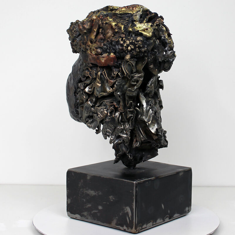 Sébastien Ruiz, ‘Femme Volcan ’, 2016, Sculpture, Steel, Bronze, Copper, Galerie Art Pluriel Rive Droite