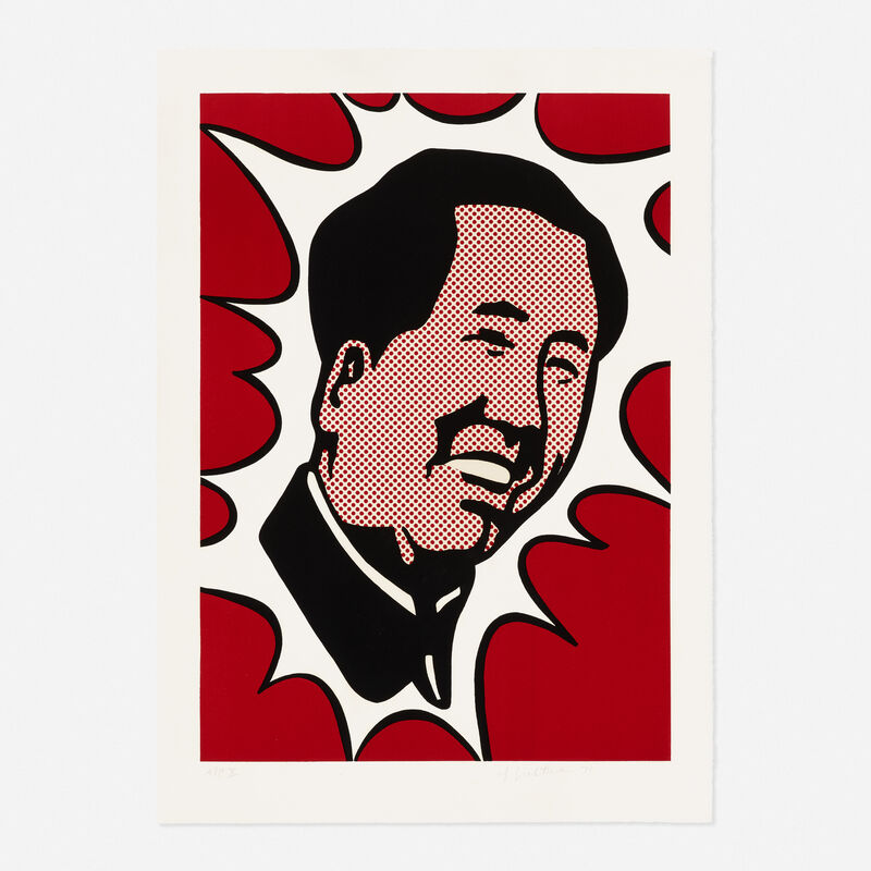Roy Lichtenstein, ‘Mao’, 1971, Print, Screenprint in colors, Rago/Wright/LAMA