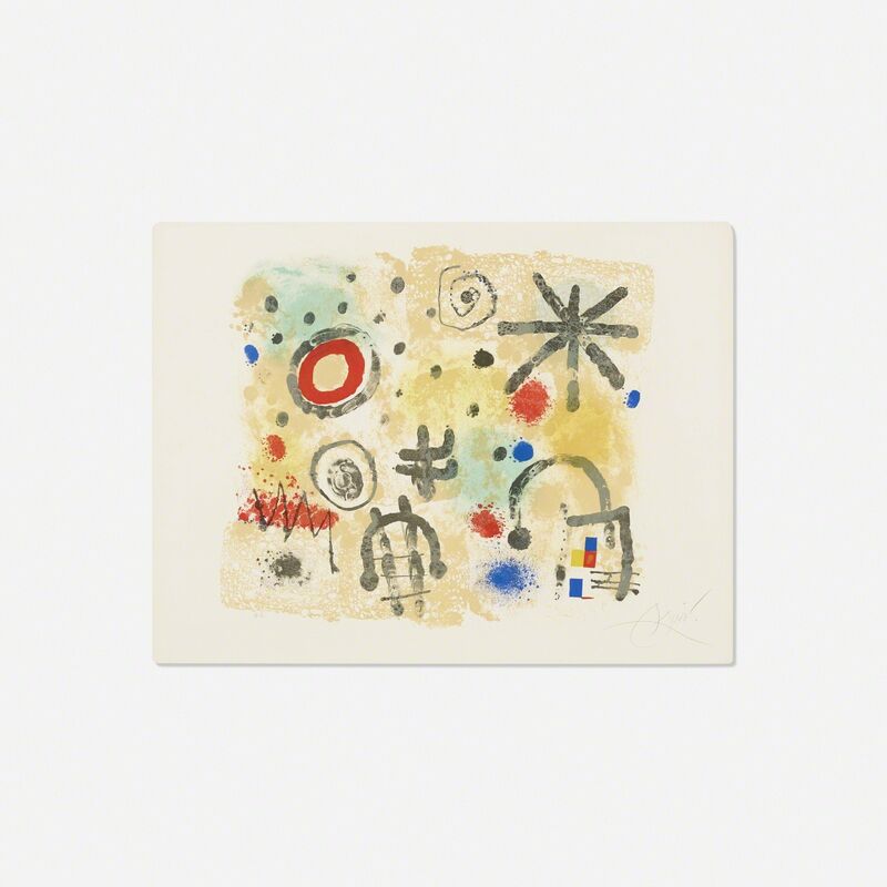 Joan Miró, ‘Untitled’, Print, Lithograph on paper, Rago/Wright/LAMA