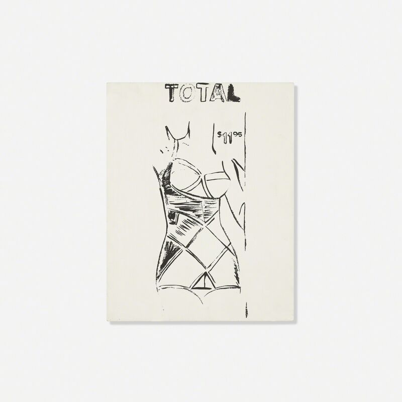 Andy Warhol, ‘Total $11.95’, 1984, Print, Screenprint on canvas, Rago/Wright/LAMA
