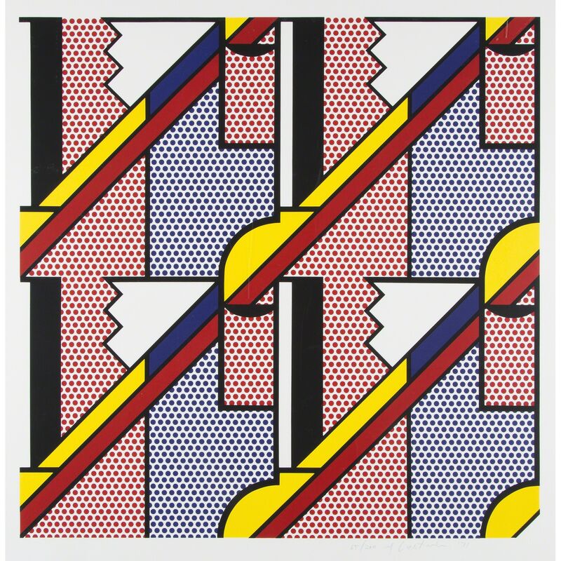 Roy Lichtenstein, ‘Modern Print’, 1971, Print, Color lithograph and screenprint on Special Arjomari paper, Freeman's