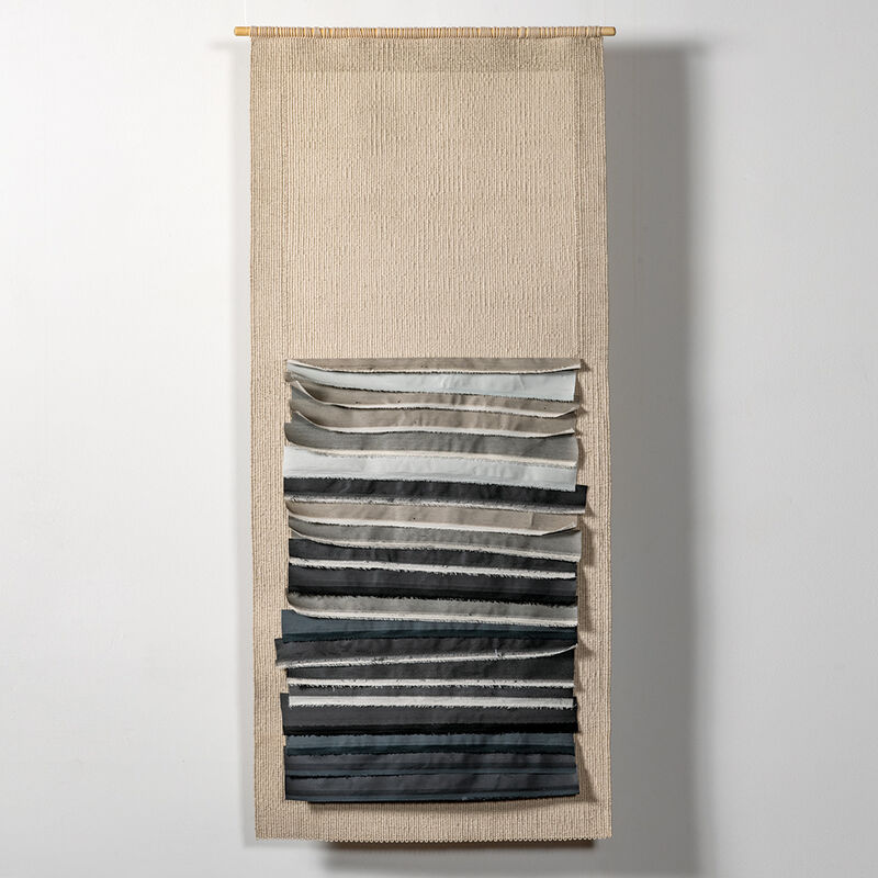 Carolina Yrarrázaval, ‘Memoria Andina’, 2019, Textile Arts, Linen and cotton, browngrotta arts