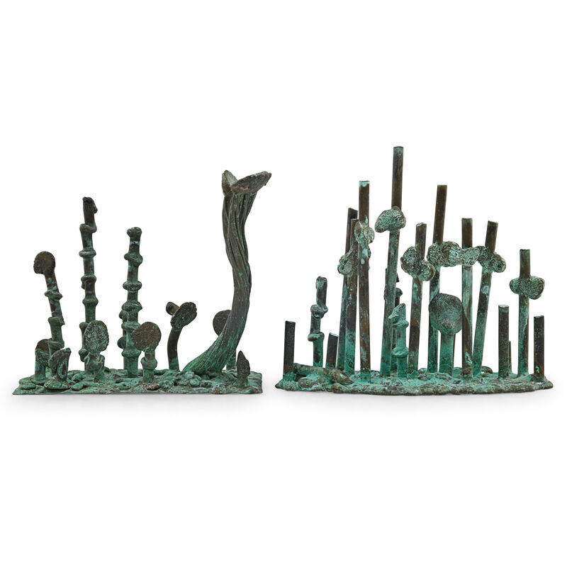 Klaus Ihlenfeld, ‘Berlin Botanical Garden and "War Memorial," Berks County, PA’, 2014, Sculpture, Oxidized phosphor bronze, Rago/Wright/LAMA