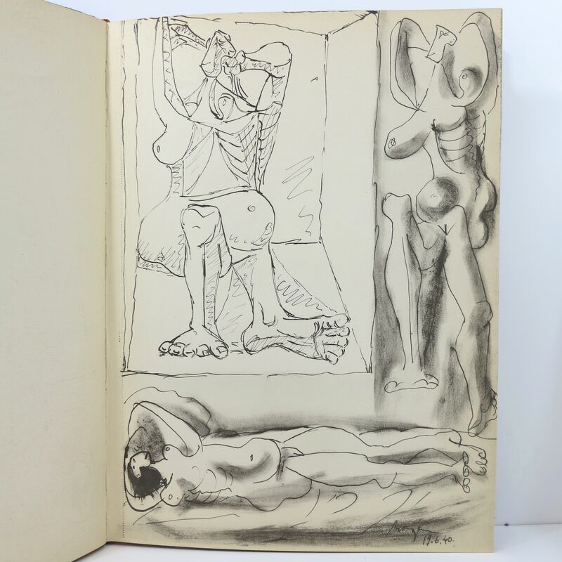 Pablo Picasso, ‘Carnet de dessins’, 1948, Other, Book published by Cahiers d'Art. Also known as 'Carnets de Royan'., Cahiers d'Art