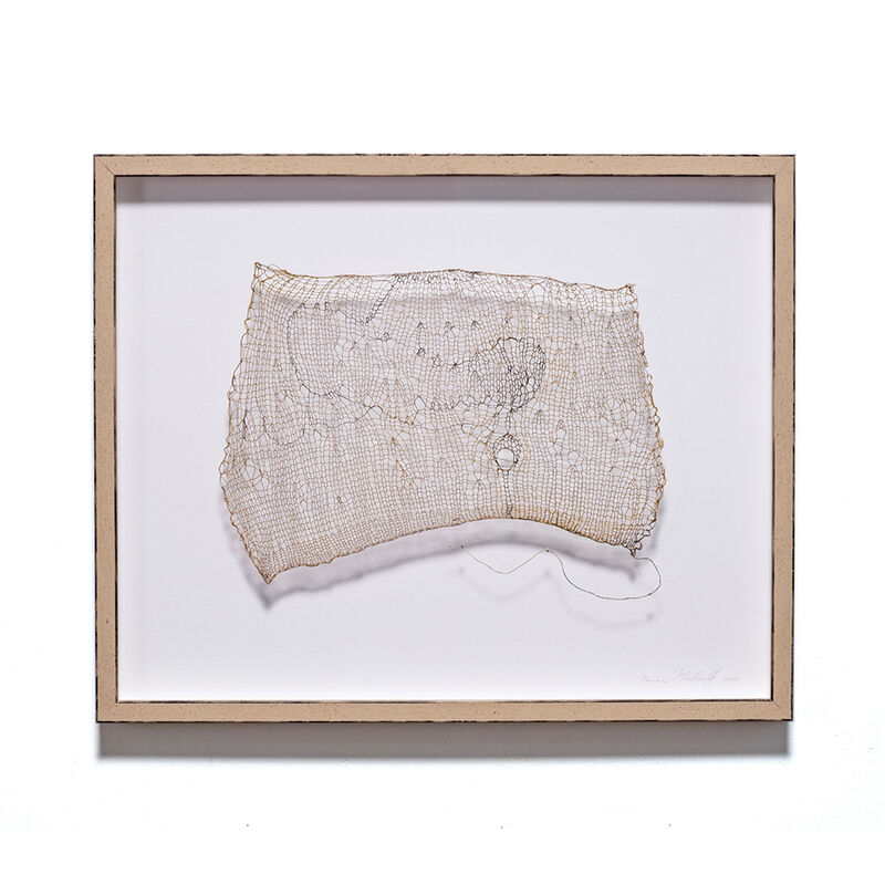 Norma Minkowitz, ‘Map’, 2017, Textile Arts, Cotton thread, browngrotta arts