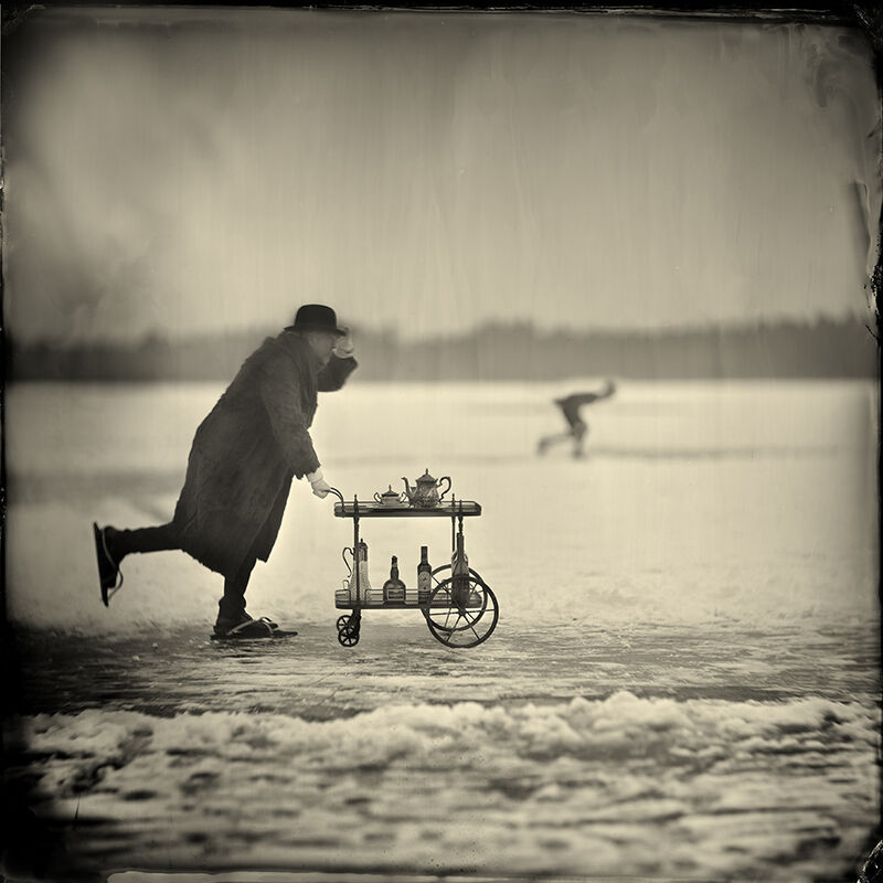 Alex Timmermans, ‘Ice Tea’, 2019, Photography, Collodion Wet Plate Print, Gilman Contemporary