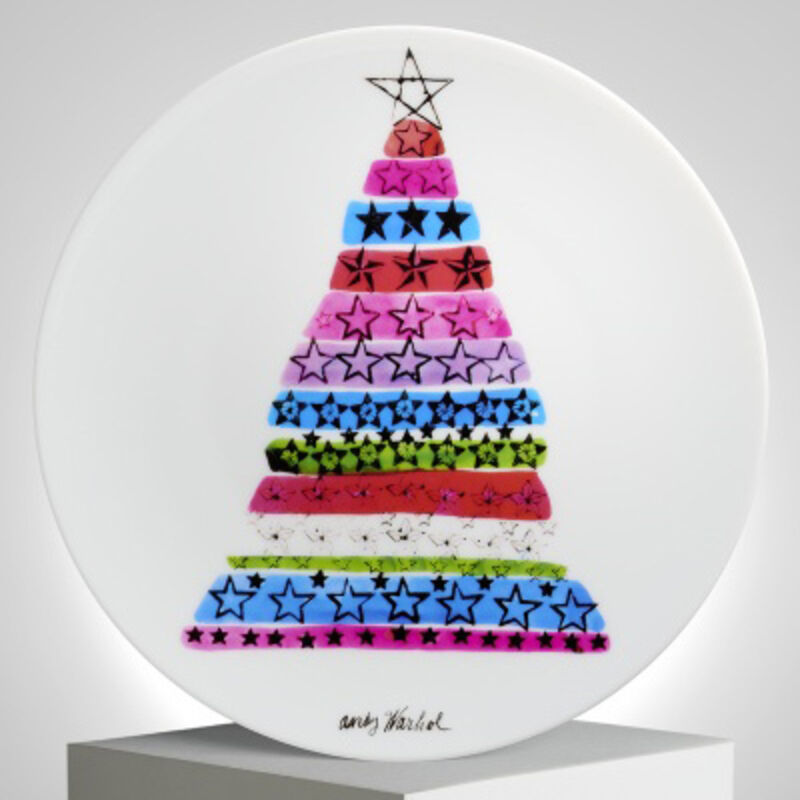 Andy Warhol, ‘Christmas Tree Plate by Andy Warhol’, 2017, Design/Decorative Art, Porcelain, Artware Editions