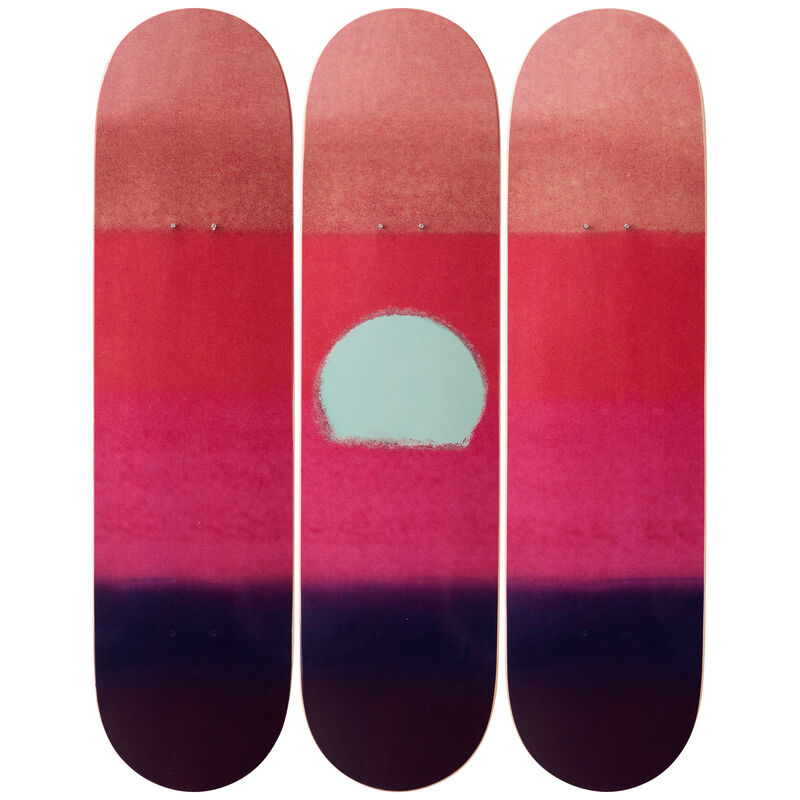 Andy Warhol, ‘Sunset (Purple) Skateboard Decks’, 2019, Design/Decorative Art, 7-ply Canadian Maplewood with screen-print, Artware Editions