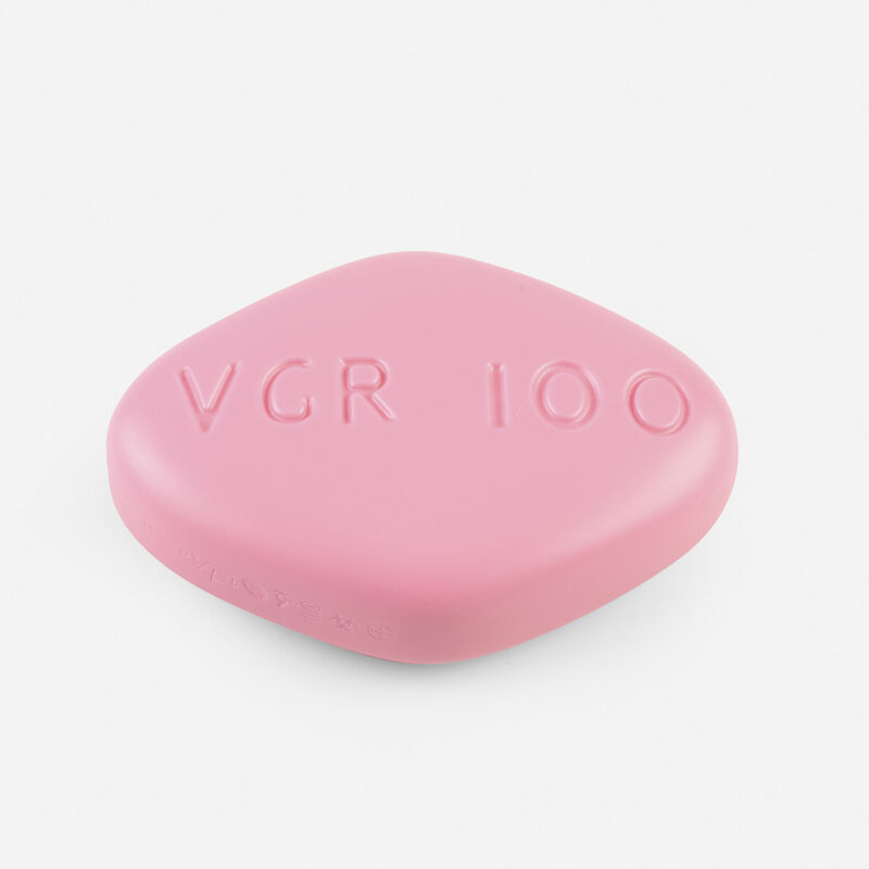 Damien Hirst, ‘Pfizer VGR 100mg (Pink)’, 2014, Sculpture, Polyurethane resin, Rago/Wright/LAMA