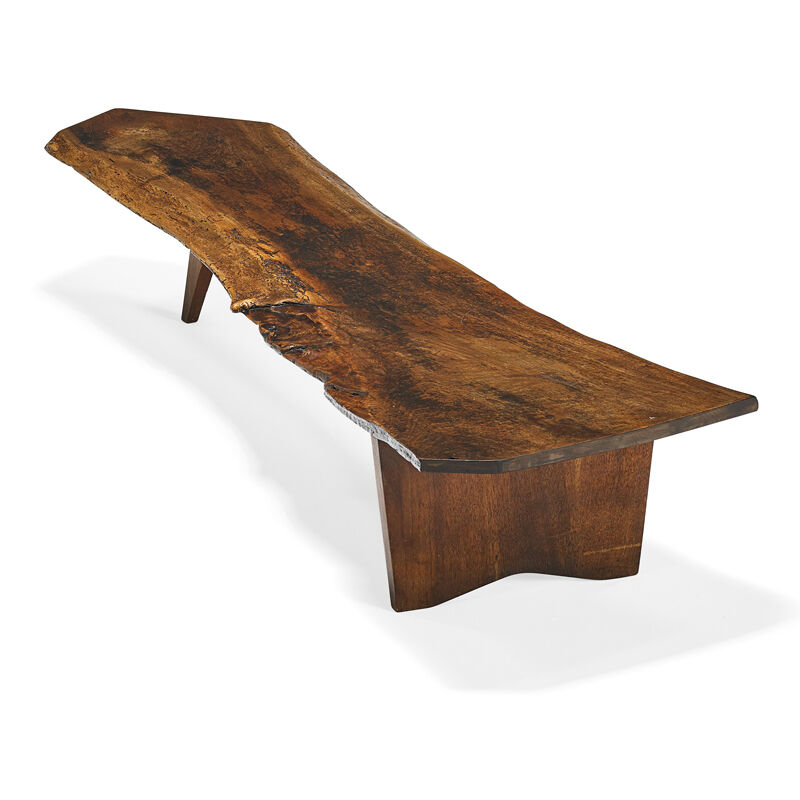 George Nakashima, ‘Coffee table, New Hope, PA’, 1966, Design/Decorative Art, Walnut, Rago/Wright/LAMA