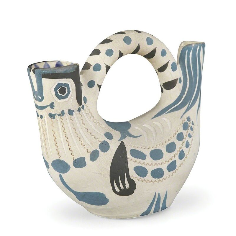 Pablo Picasso, ‘Pichet Espagnol (A.R. 244)’, 1954, Other, Painted white ceramic pitcher, glazed on the interior, Doyle