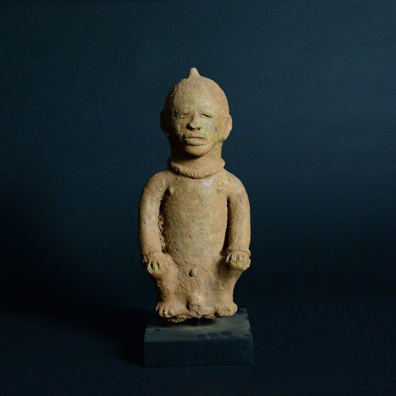 Unknown African, ‘Katsina Sculpture of a Seated Man’, 500 BC to 200 AD, Sculpture, Terracotta, Barakat Gallery