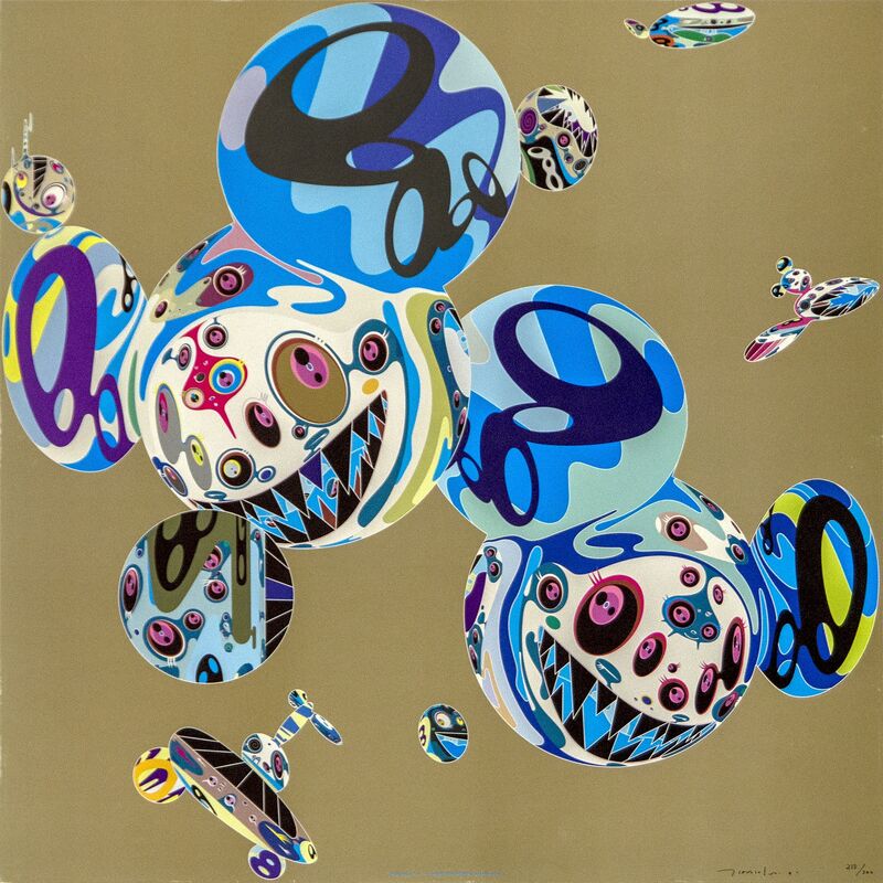 Takashi Murakami, ‘Reversal DNA’, 2001, Print, Offset lithograph in colors, Heather James Fine Art Gallery Auction