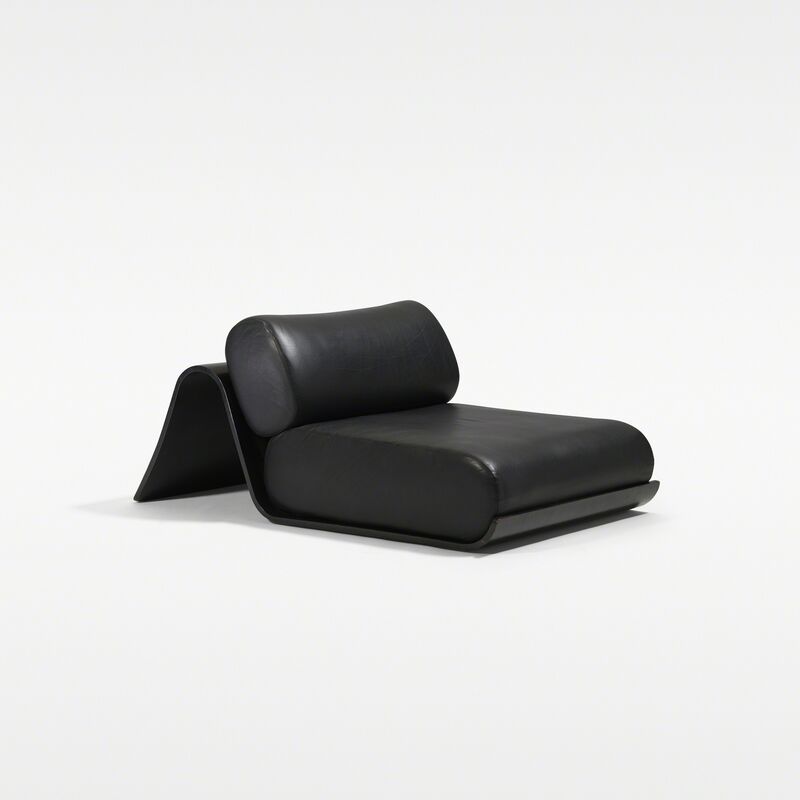 Tendo Brasileira, ‘Low Easy chair’, 1978, Design/Decorative Art, Leather, lacquered plywood, Rago/Wright/LAMA