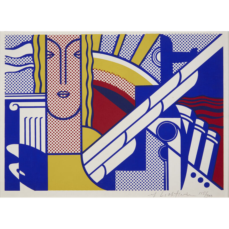 Roy Lichtenstein, ‘Modern Art Poster’, 1967, Posters, Color screenprint on smooth, ivory wove paper, Freeman's