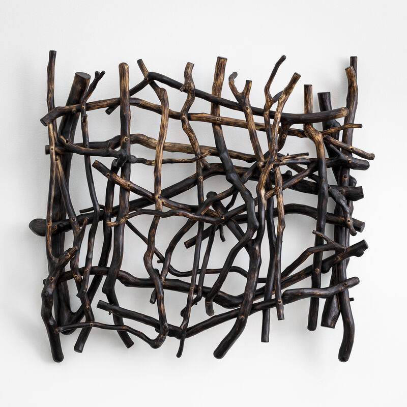 Sherry Owens, ‘Abandoned Fields Adust 2’, 2019, Sculpture, Crepe myrtle, oil, wax, Cris Worley Fine Arts