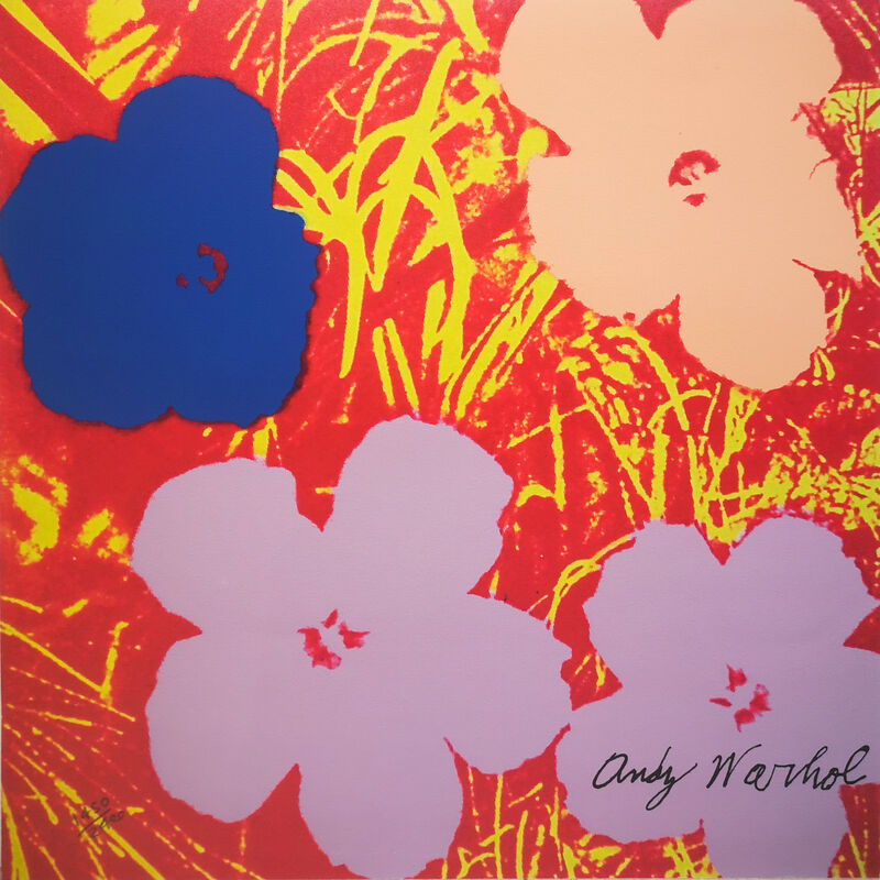 Andy Warhol, ‘Flowers’, 1986, Reproduction, Offset lithograph on heavy paper, NextStreet Gallery