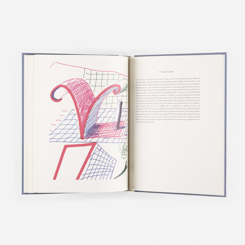David Hockney, ‘Hockney's Alphabet’, 1991, Books and Portfolios, Twenty-six lithograph and aquatints in colors, Rago/Wright/LAMA