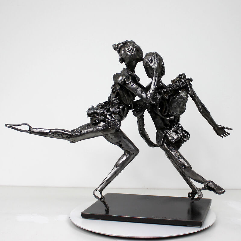 Sébastien Ruiz, ‘Couplet d'amour’, 2018, Sculpture, Steel, Galerie Art Pluriel Rive Droite
