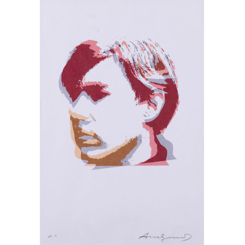 Andy Warhol, ‘Self-Portrait’, Circa 1967, Print, Three color screenprint on wove paper, all margins, PIASA