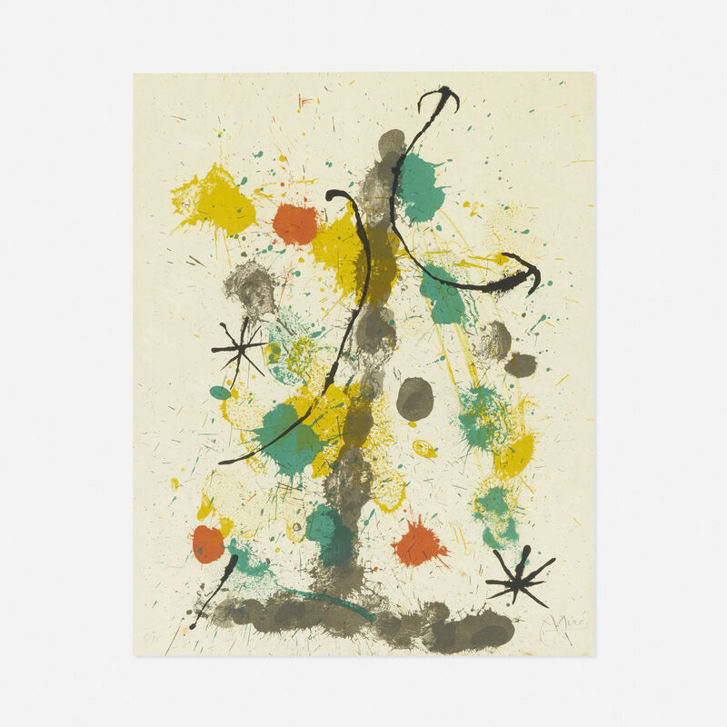 Joan Miró, ‘Quelques Fleurs pour des Amis’, 1964, Print, Lithograph in colors, Rago/Wright/LAMA