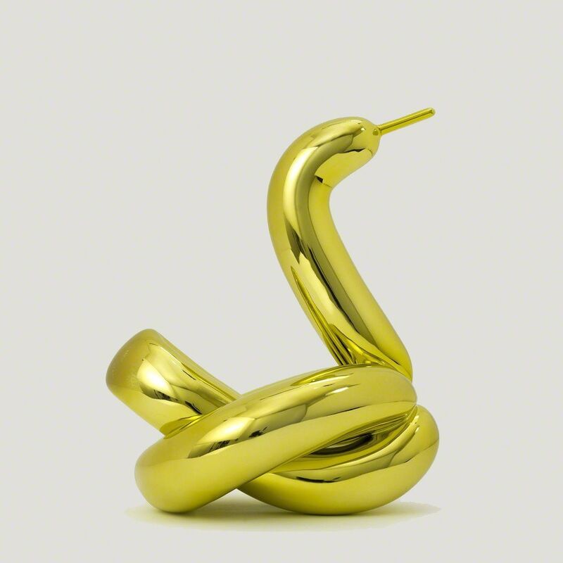 Jeff Koons, ‘Balloon Swan ’, 2017, Sculpture, Porcelain with chromatic coating, Hang-Up Gallery