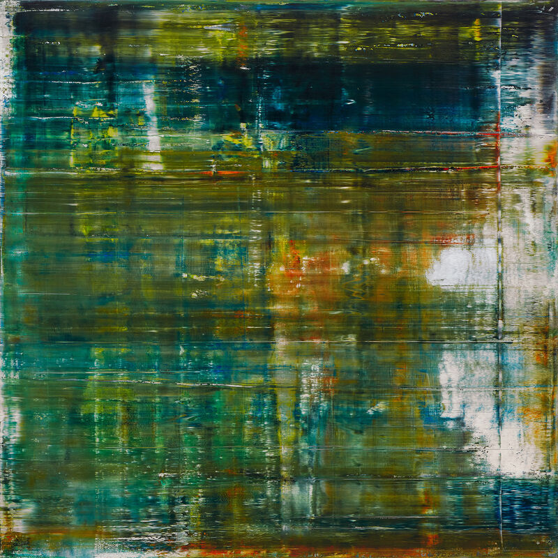 Gerhard Richter, ‘Cage 1 (P19-1)’, Print, Giclée print in colours, flush-mounted to aluminium with metal strainer on the reverse (as issued)., Phillips