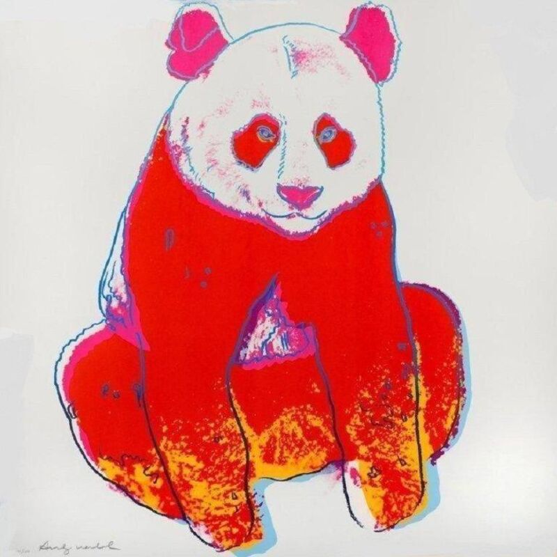 Andy Warhol, ‘Giant Panda’, 1983, Print, Original silkscreen, Galeries Bartoux Singapore