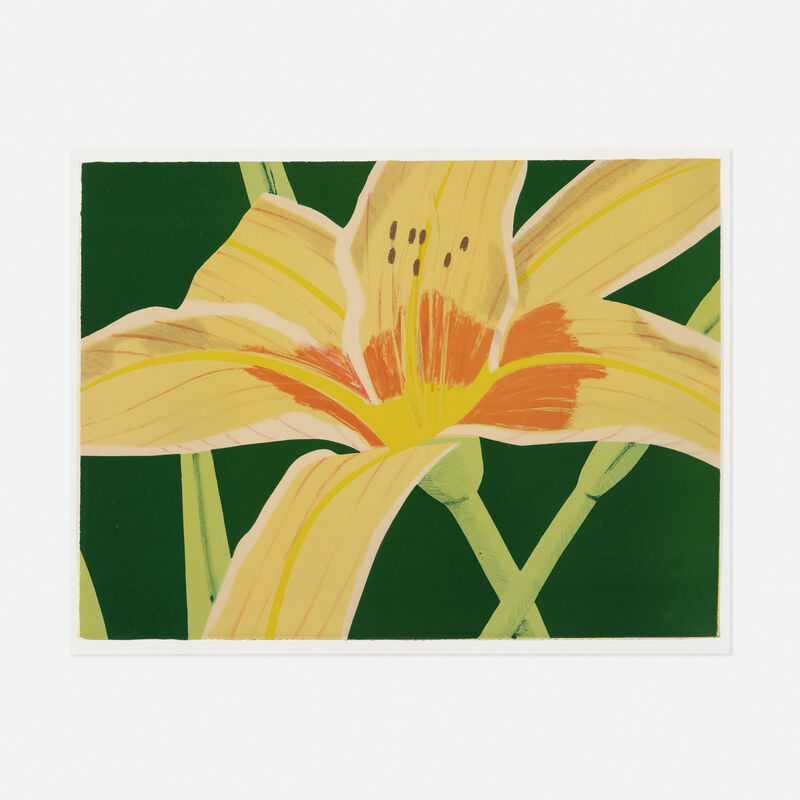 Alex Katz, ‘Day Lily 1’, 1969, Print, Lithograph in colors on Arches, Rago/Wright/LAMA