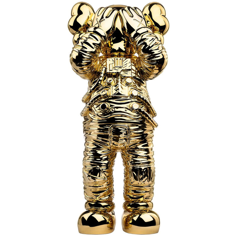 KAWS, ‘Holiday Space (Gold)’, 2020, Sculpture, Polyurethane, Lucky Cat Gallery