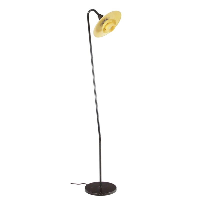 Poul Henningsen, ‘Floor lamp’, 1931, Design/Decorative Art, Browned metal and yellow glass, Dansk Møbelkunst Gallery
