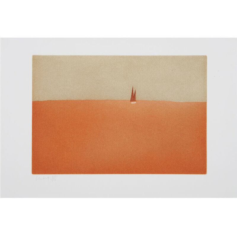 Alex Katz, ‘Red Sail’, 2008, Print, Aquatint, artrepublic