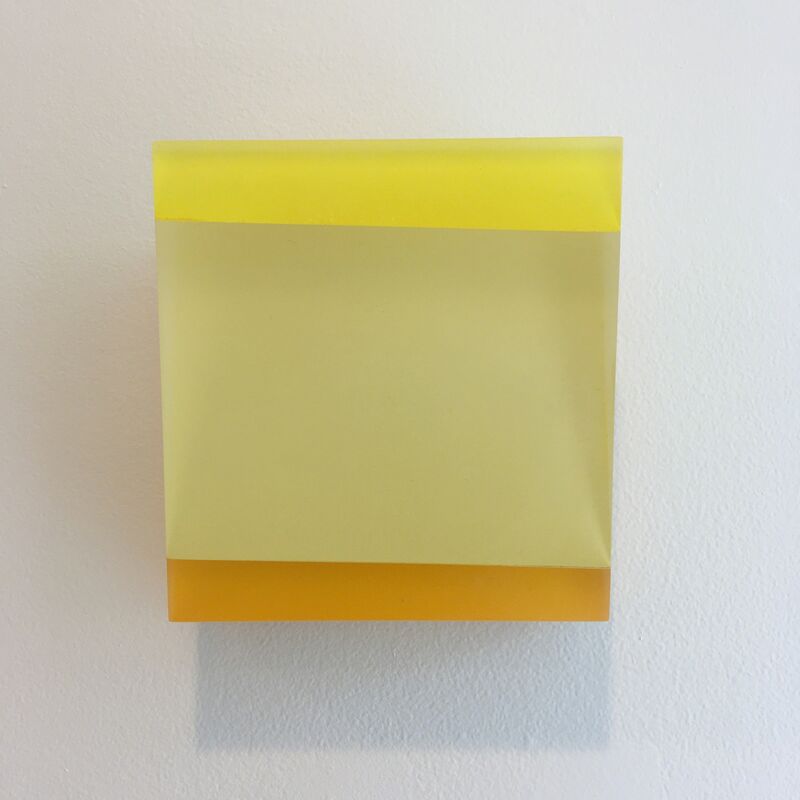Michelle Benoit, ‘Sky Brick Series’, 2018, Sculpture, Mixed media on lucite, MARQUEE PROJECTS