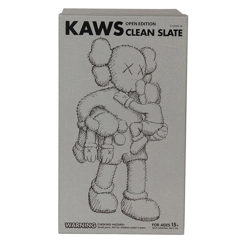 KAWS, ‘Clean Slate (Grey)’, 2018, Sculpture, Vinyl, Lucky Cat Gallery